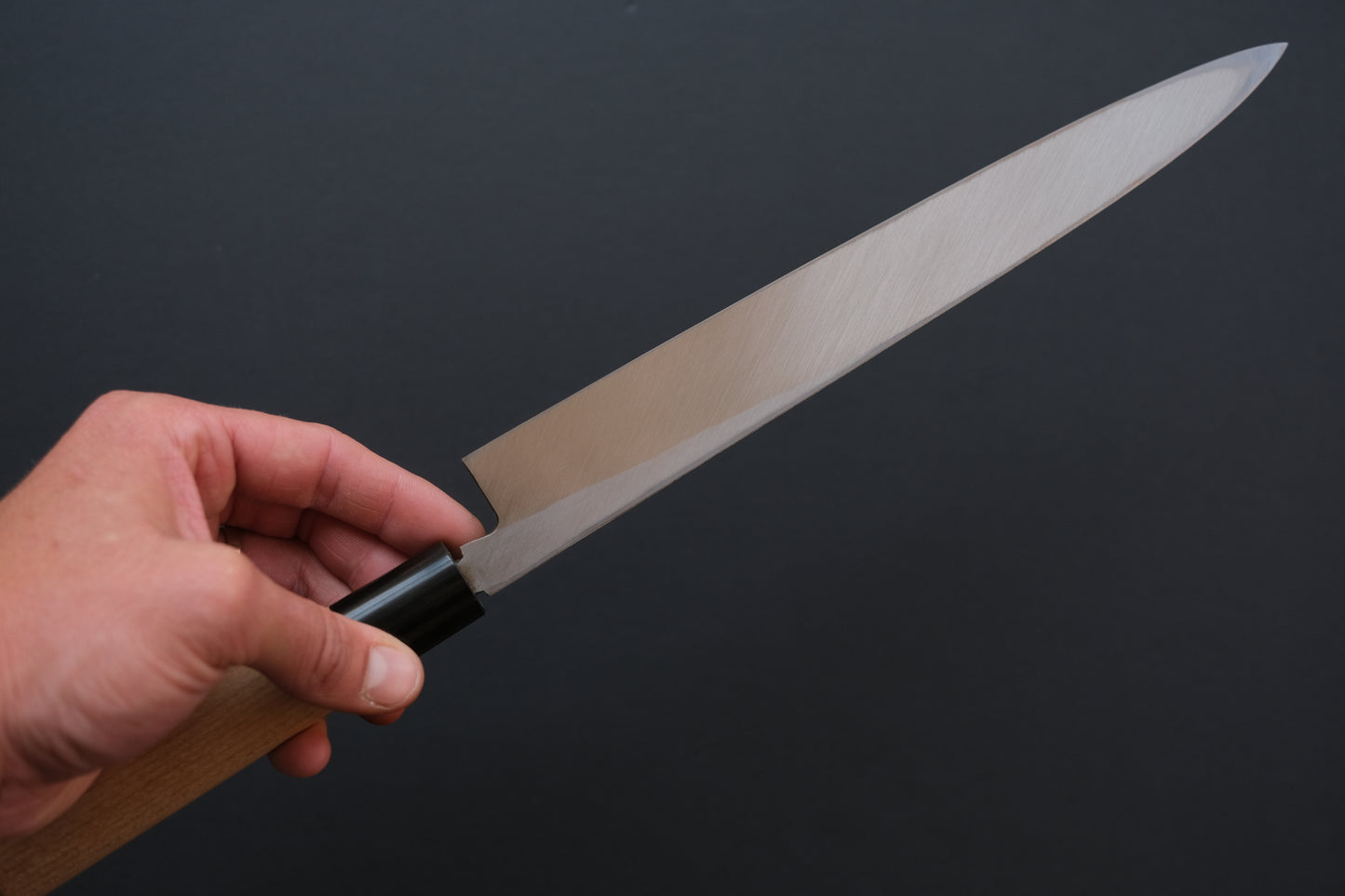 Vintage Morihei Munetsugu White #2 Yanagiba 270mm Ho Wood Handle