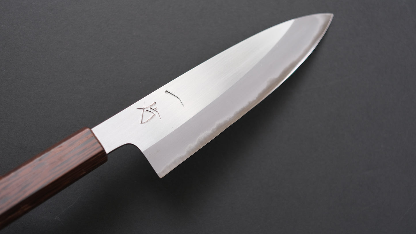 Hitohira Hinode Migaki White #2 Petty 135mm Wenge Handle