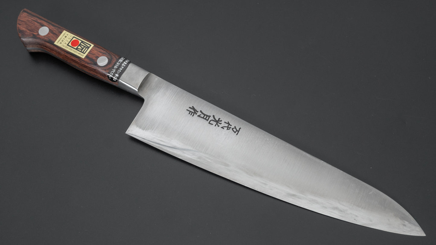 Kogetsu Mandai roestvrij Gyuto 210 mm imitatie mahoniehouten handvat 