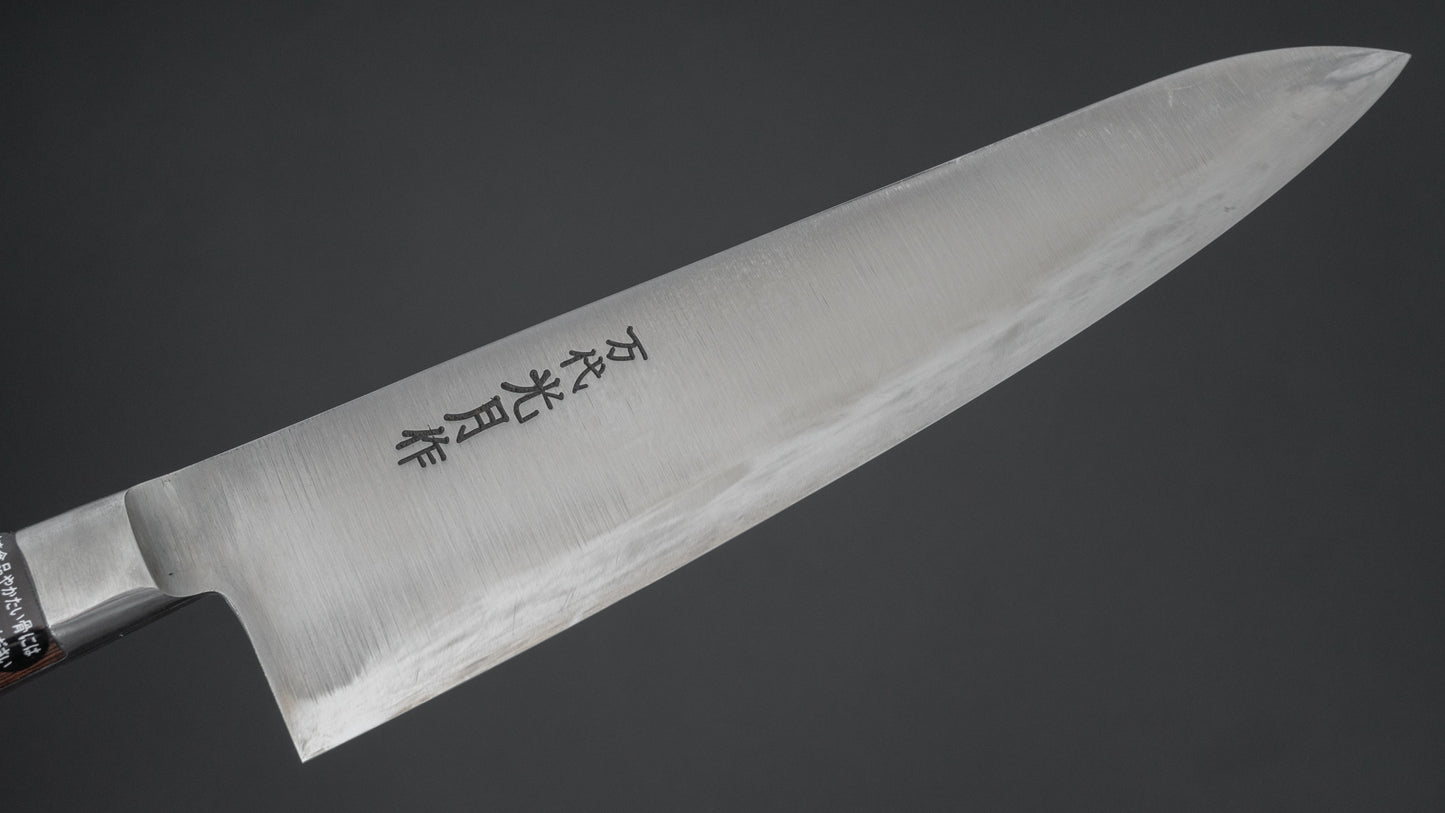 Kogetsu Mandai roestvrij Gyuto 210 mm imitatie mahoniehouten handvat 