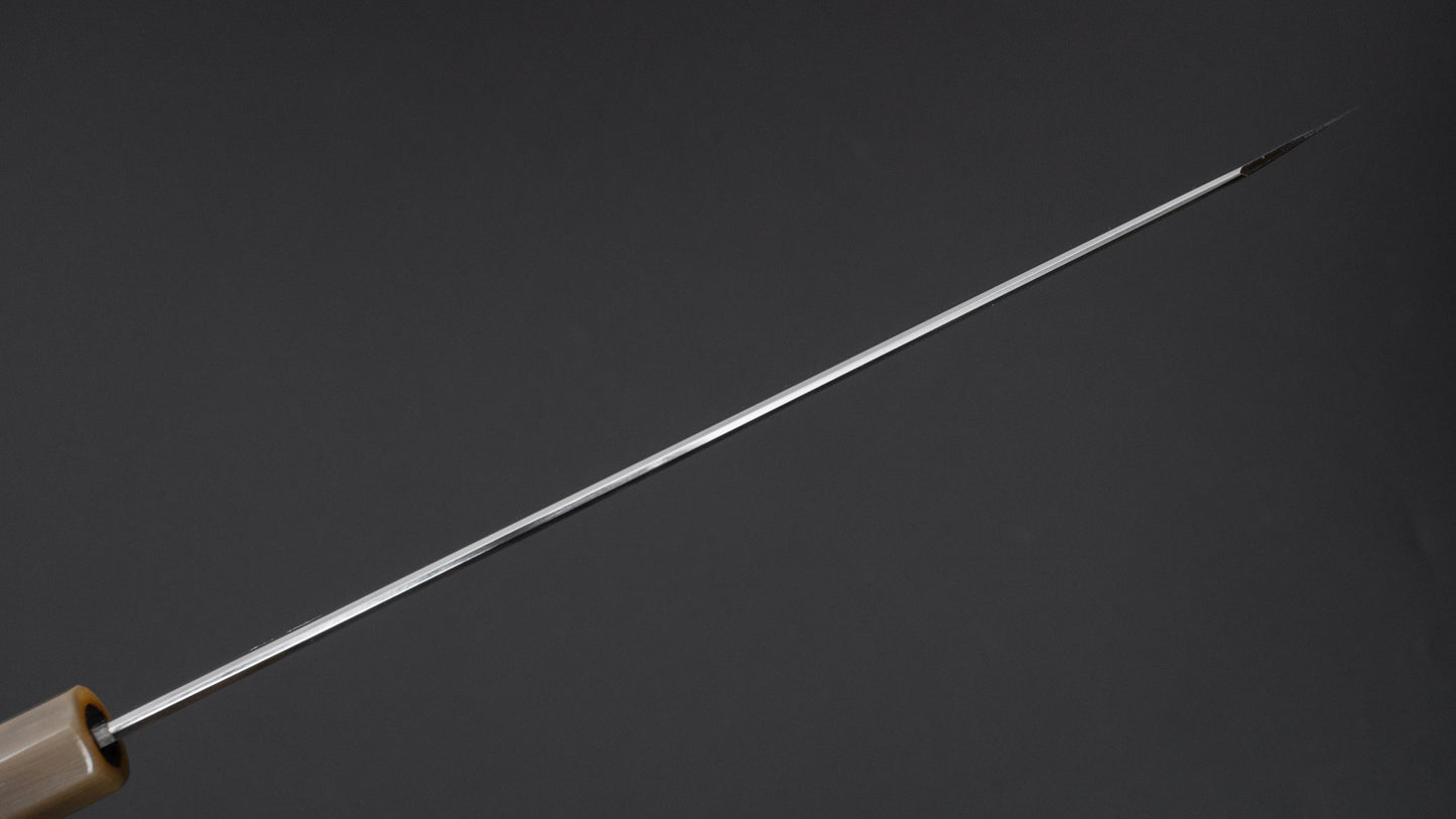 Tetsujin Zilver #3 Ukiba Kiritsuke Gyuto 240 mm Lacewood handvat