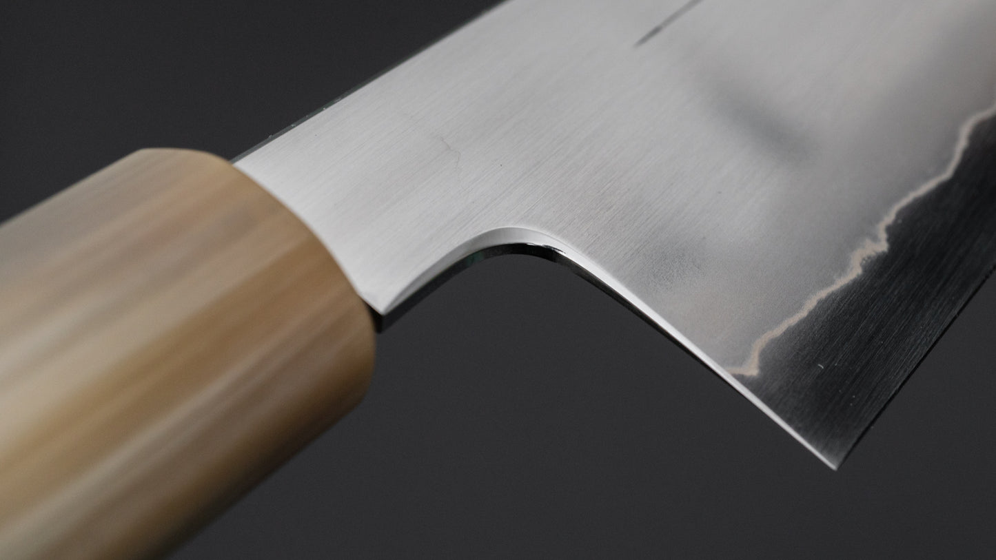 Tetsujin Zilver #3 Ukiba Kiritsuke Gyuto 240 mm Lacewood handvat