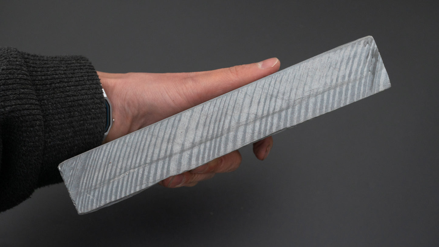 Hitohira geplukt Mizukihara Uchigumori natuursteen (nr. 0041)