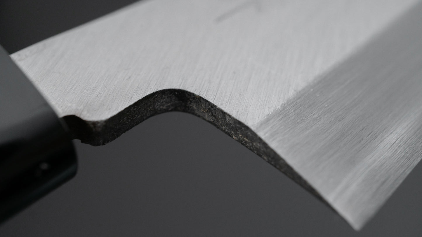 (Maker Stock/ Last) Morihei Yoshitomo Funayuki 165mm Poplar Handle