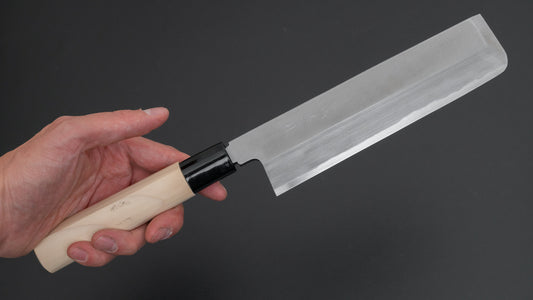 Morihei Yoshitomo Usuba 180mm Poplar Handle
