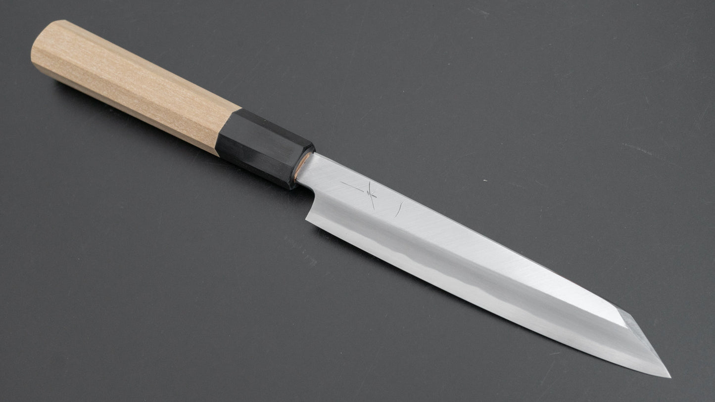 Hitohira Kikuchiyo Rikichi Blue #2 Kiritsuke Yanagiba 150mm Ho Wood Handle