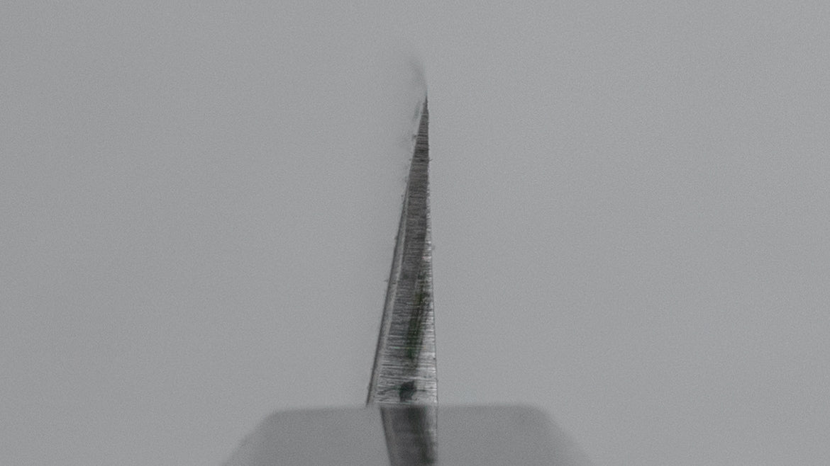 Hitohira Kikuchiyo Rikichi Blue #2 Kiritsuke Yanagiba 150mm Ho Wood Handle