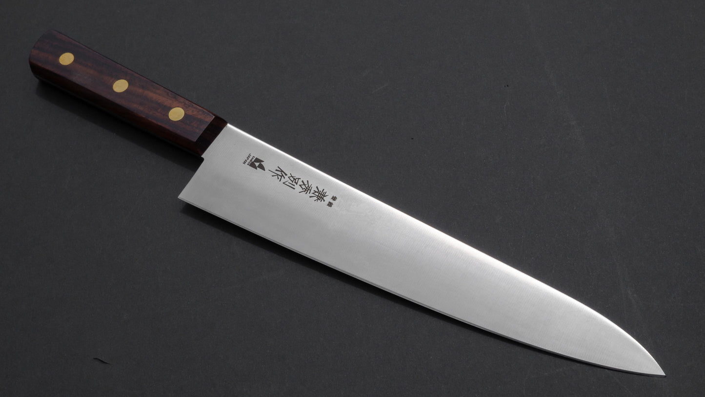 Kanehide Bessaku Hirakiri Gyuto 240mm Rosewood Handle