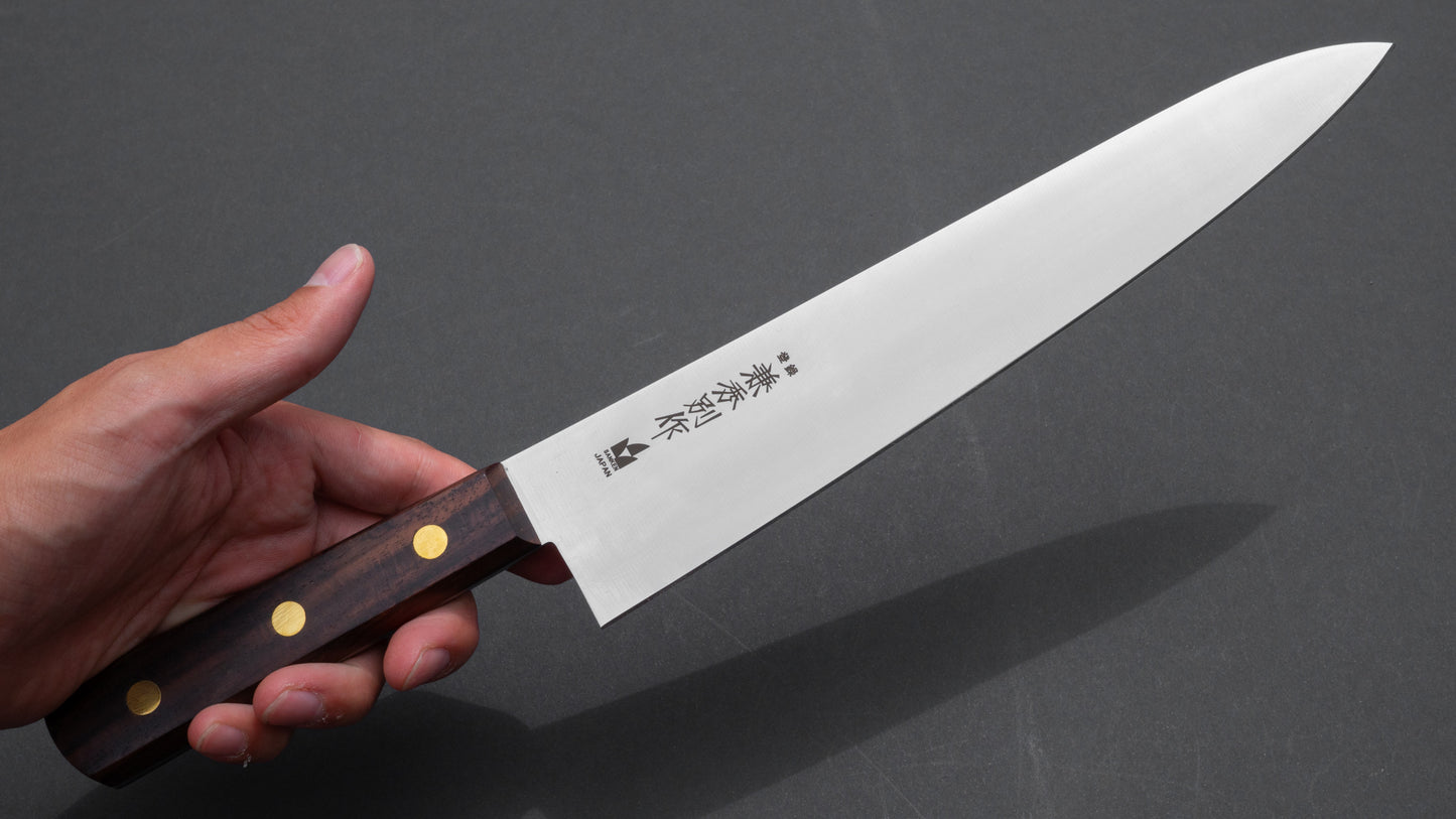 Kanehide Bessaku Hirakiri Gyuto 240mm Rosewood Handle
