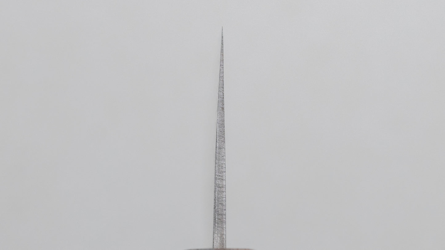 Hitohira Setsu Forged VG-10 Damascus Santoku 165mm Walnut Handle (Ziricote Ferrule)