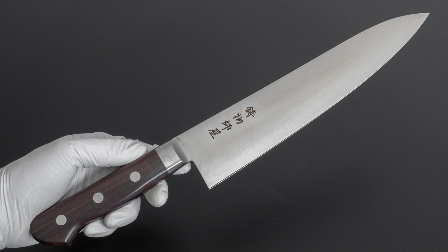 Hitohira Imojiya OKD VG-1 Gyuto 240mm Rosewood Handle