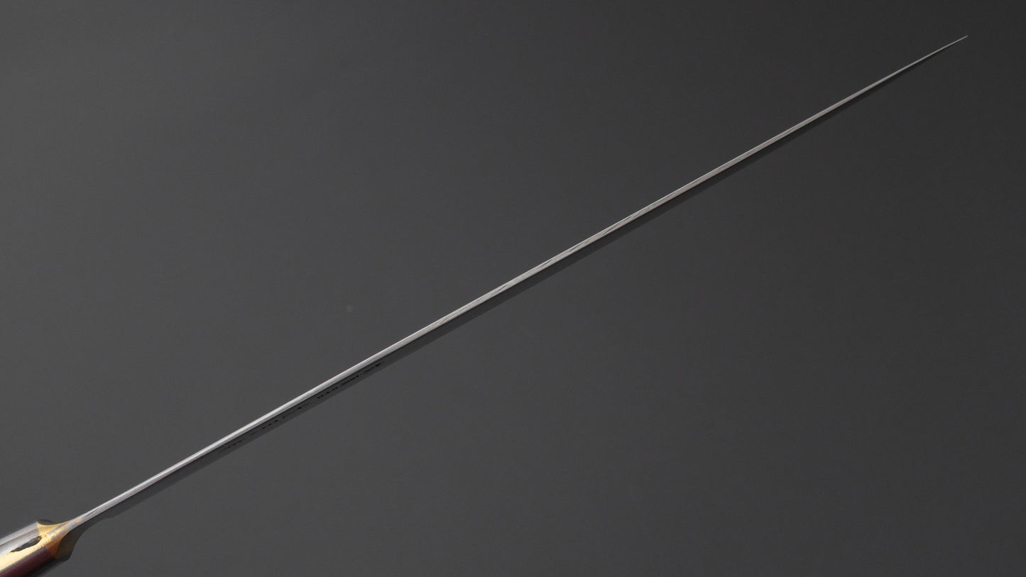 Kogetsu Carbon Sujihiki 270mm Pakka Handle