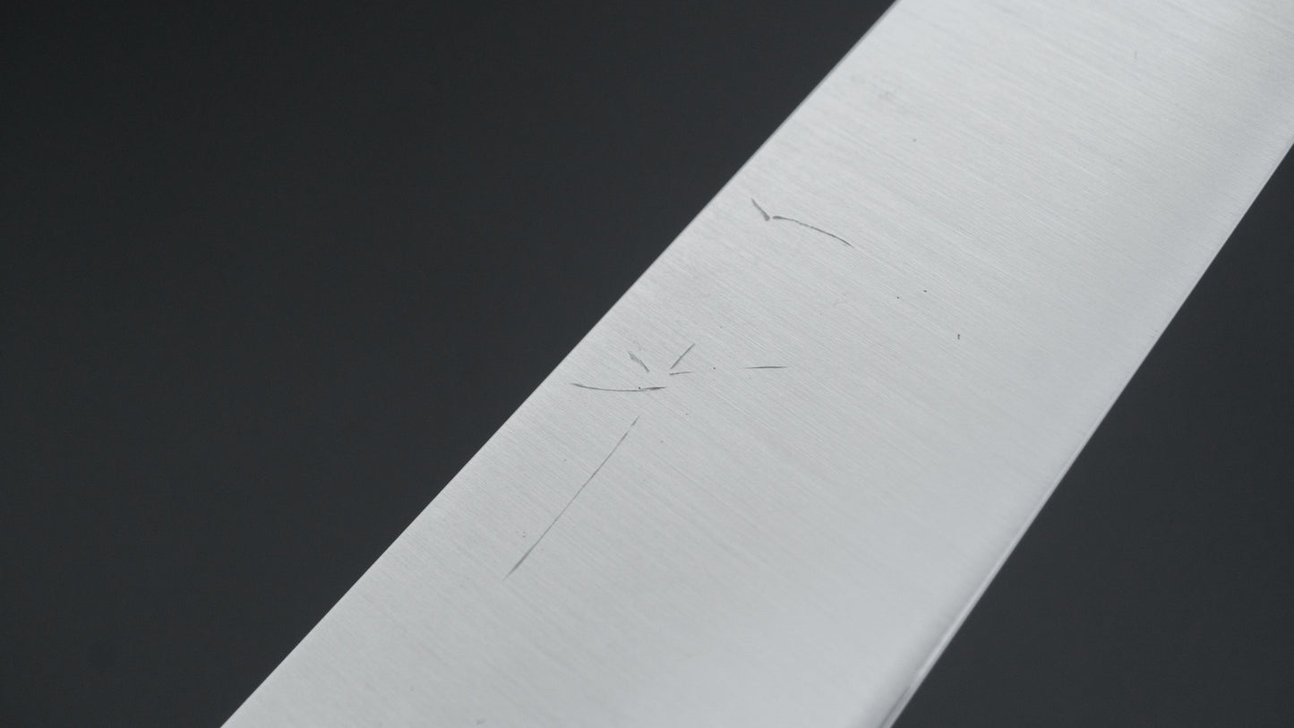 Hitohira Ashi Zweedse roestvrijstalen Sujihiki 240 mm Ho-houten handgreep