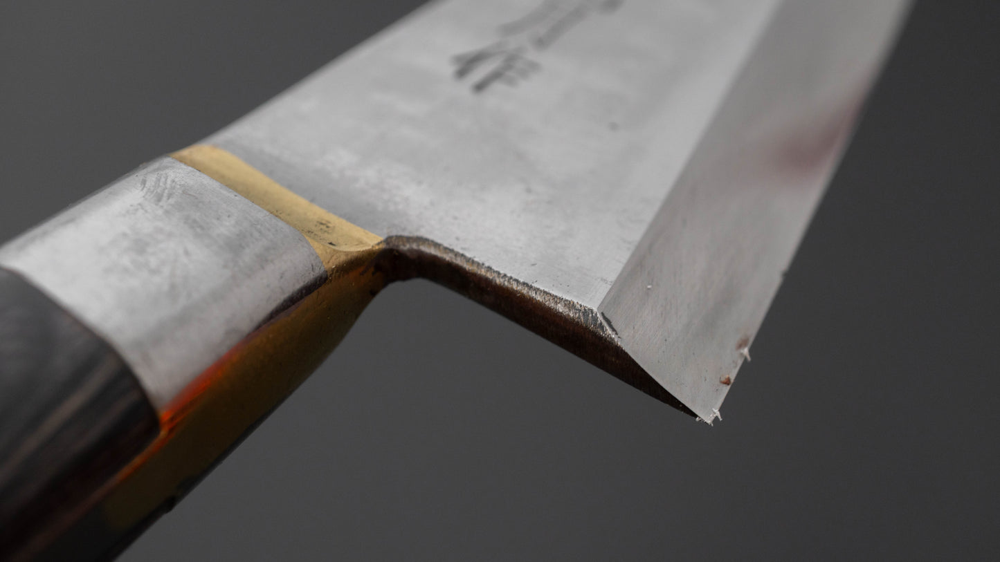 Kogetsu Carbon Garasuki 165mm Pakka Handle