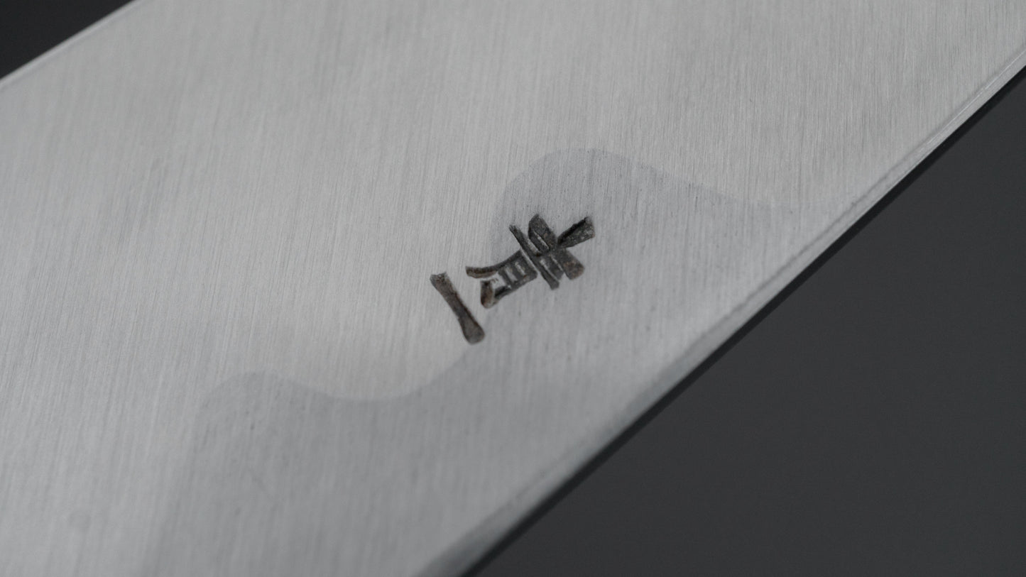 Hitohira Tanaka Manzo Blue #1 Deba 120mm Ho Wood Handle (D-Shape/ Saya)