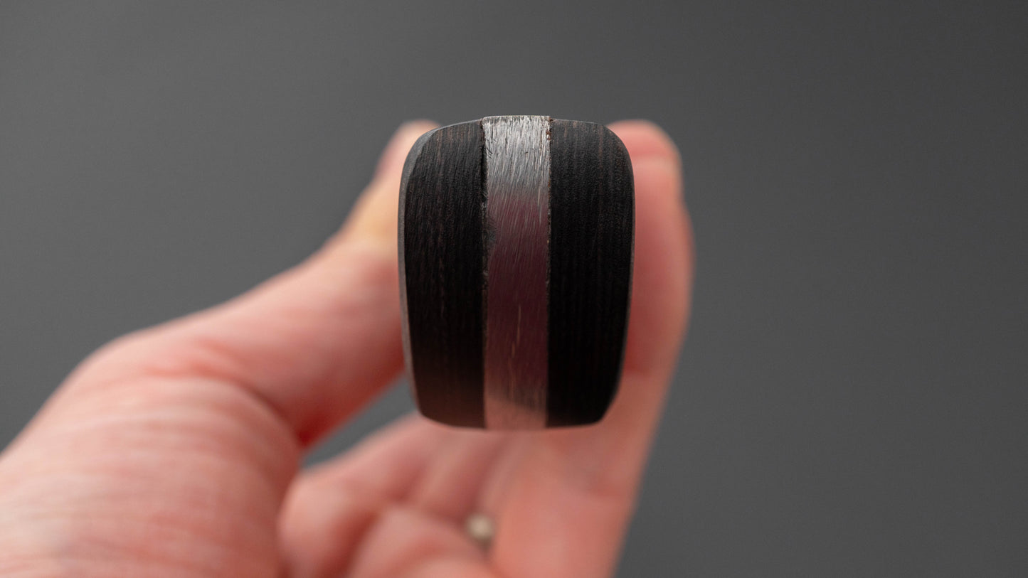 Kogetsu Carbon Garasuki 180mm Pakka Handle