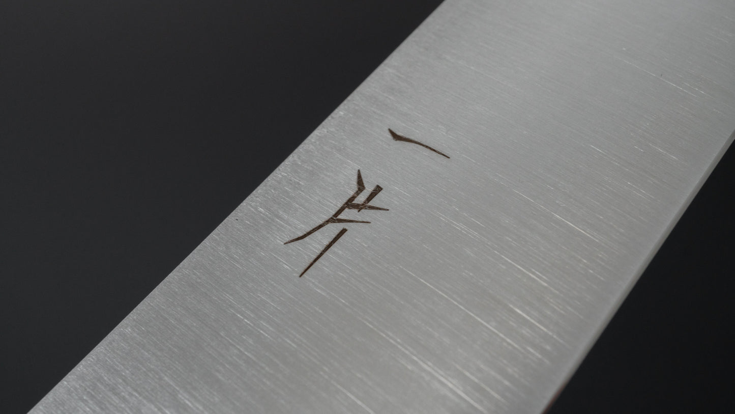 Hitohira FJ VG-1 Sujihiki 240mm Pakka Handle