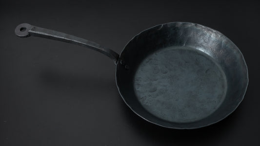 Kanatoko Hand Forged Iron Frying Pan 240mm (t3mm/ Deep)