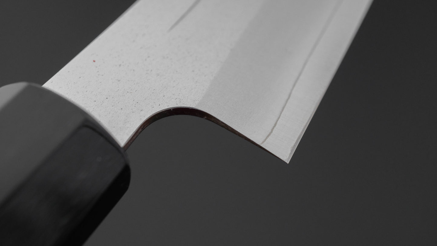 Hitohira Silver #3 Nashiji Petty 135mm Ho Wood Handle