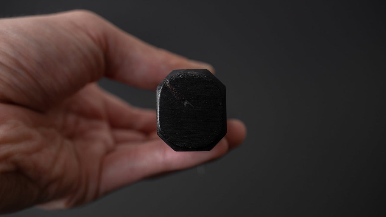 Hitohira Kikuchiyo Manzo Blue #2 Deba 150mm Ebony Handle (Saya)