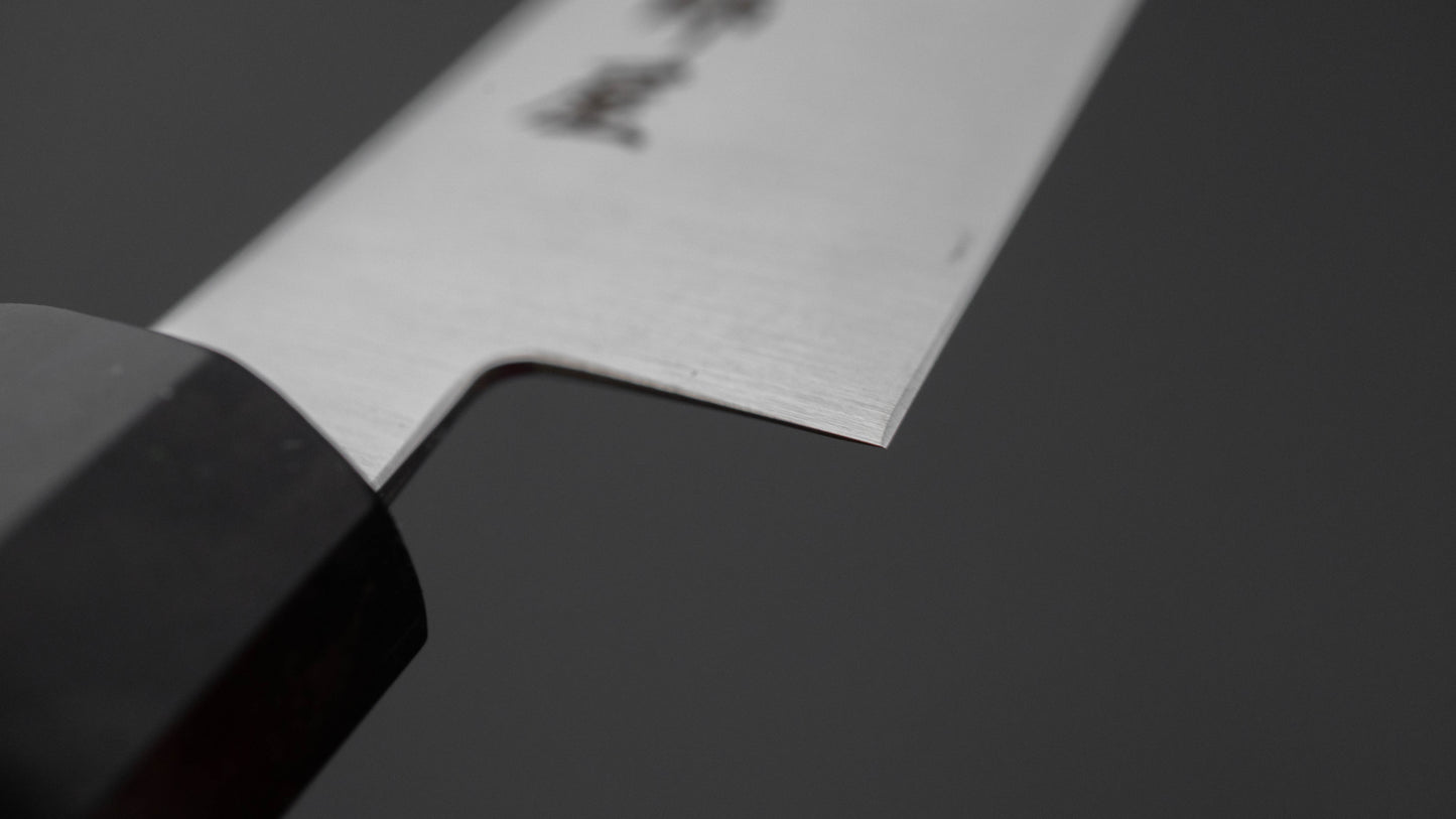 Hitohira Imojiya TH RVS Petty 120mm Ebbenhouten Handvat (Wa)