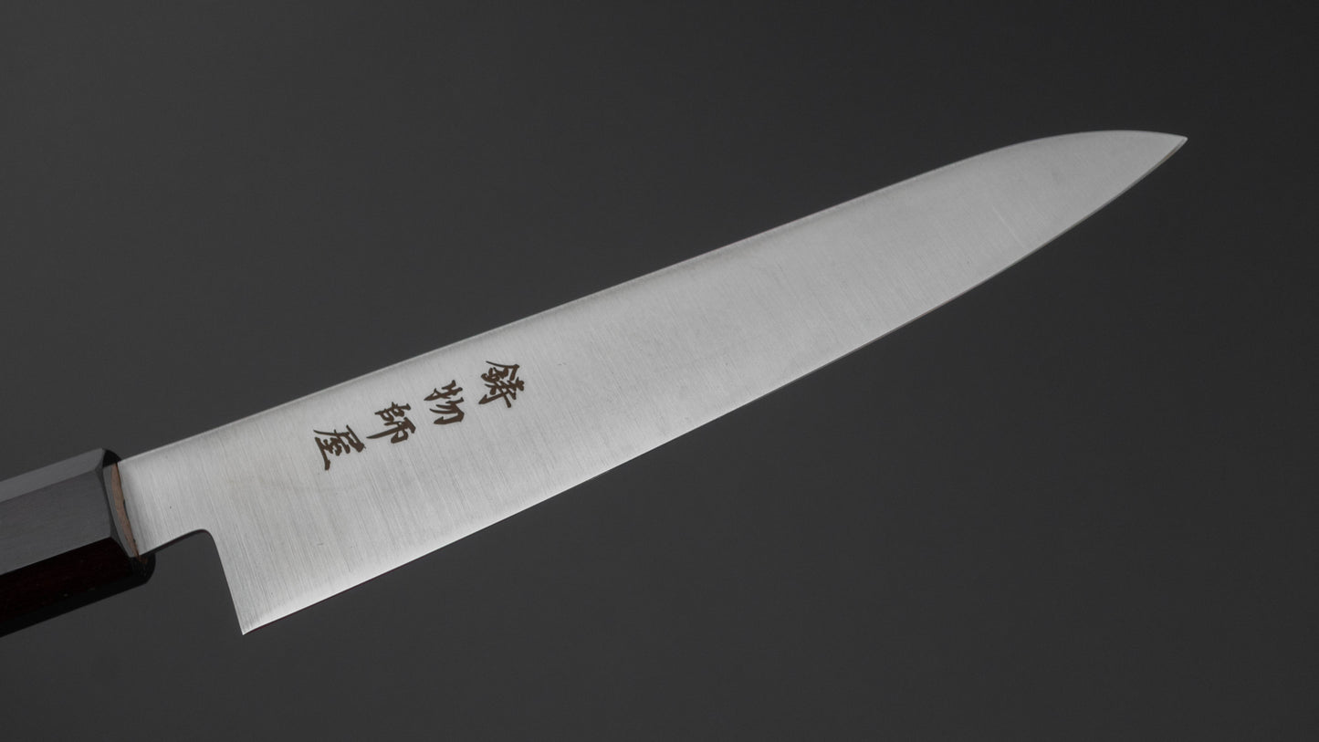Hitohira Imogiya TH roestvrijstalen petty 150 mm met ebbenhouten handvat (Wa)