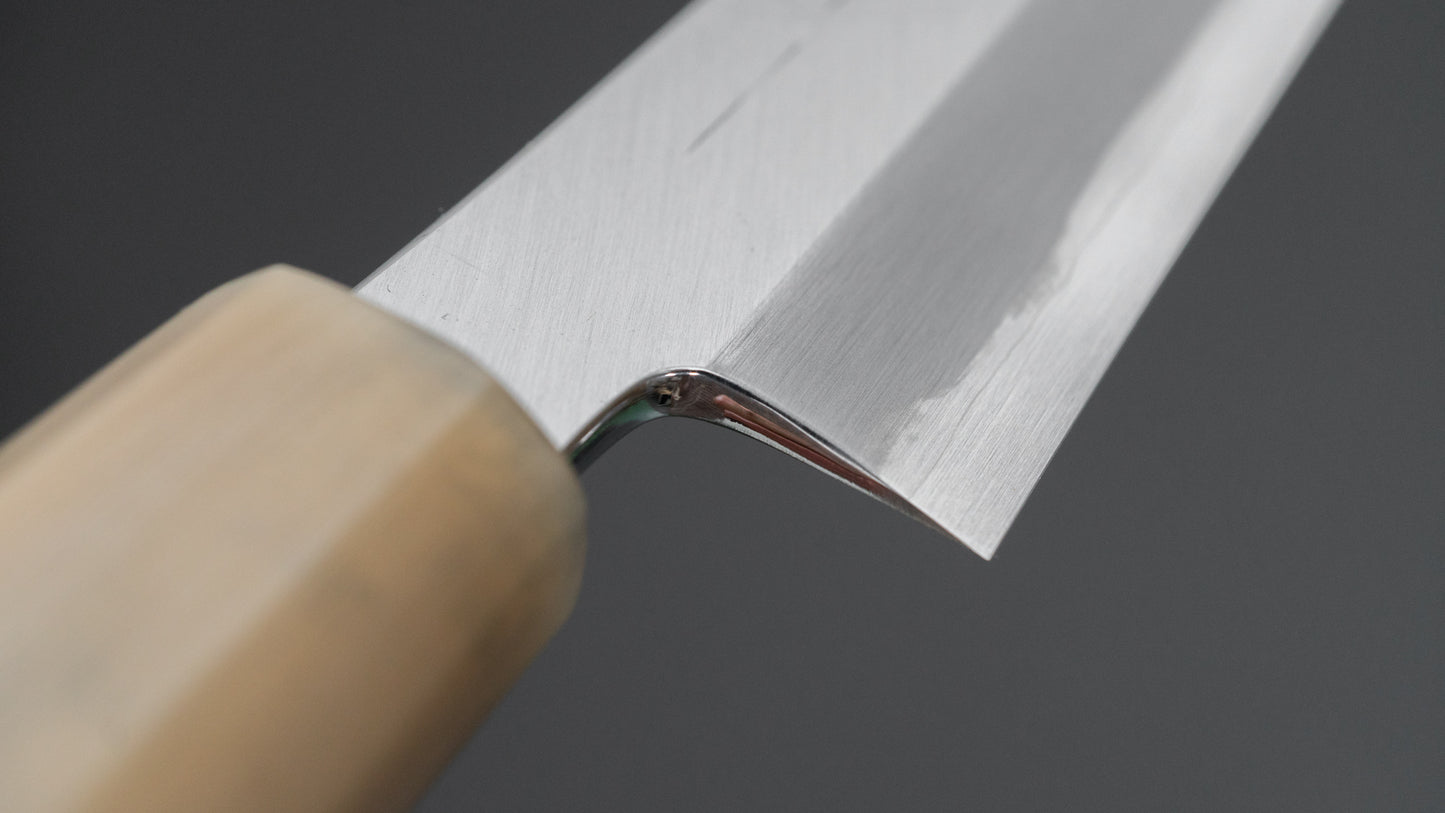 Hitohira Nakagawa Mosuke Silver #3 Yanagiba 240mm Ebony Handle (Saya)