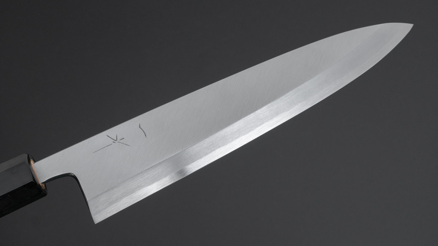 Hitohira Tanaka Manzo White #2 Mioroshi Deba 210mm Ho Wood Handle (Saya)