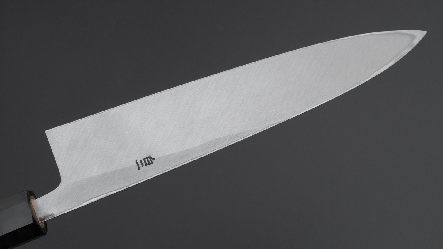 Hitohira Tanaka Manzo White #2 Mioroshi Deba 210mm Ho Wood Handle (Saya)