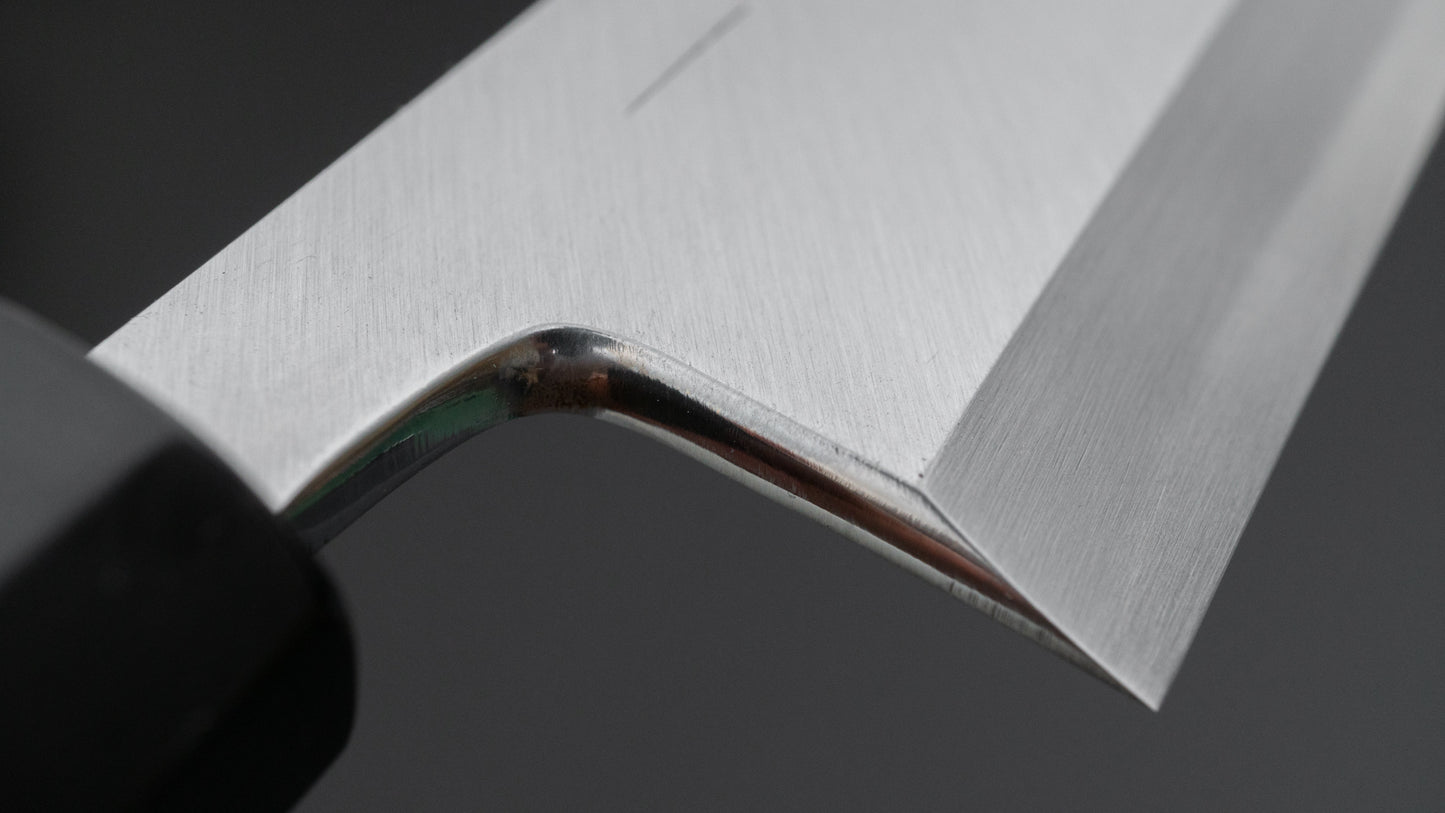 Hitohira Tanaka Manzo White #2 Mioroshi Deba 210mm Ho Wood Handle (Saya)