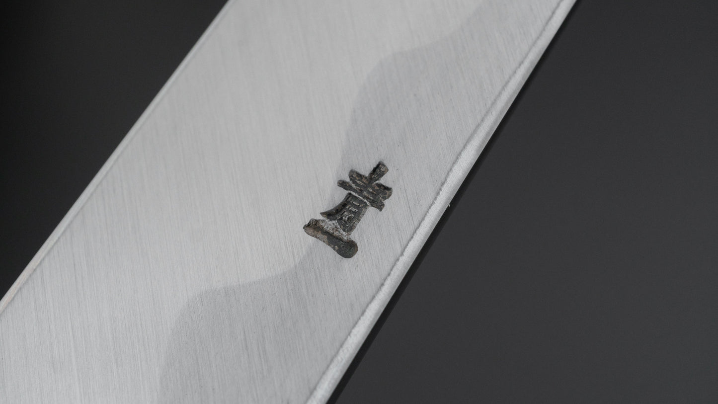 Hitohira Tanaka Manzo Blue #1 Yanagiba 270 mm Ho houten handvat (Saya)