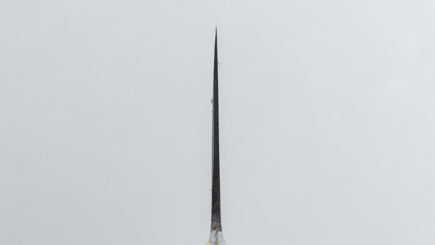 Kogetsu Carbon Gyuto 180 mm Pakka-handvat 