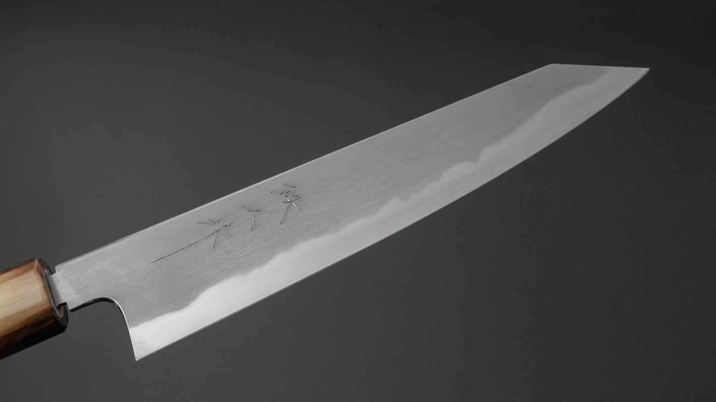 Tetsujin Blue #2 Kasumi Kiritsuke Petty 165 mm Ho houten handvat