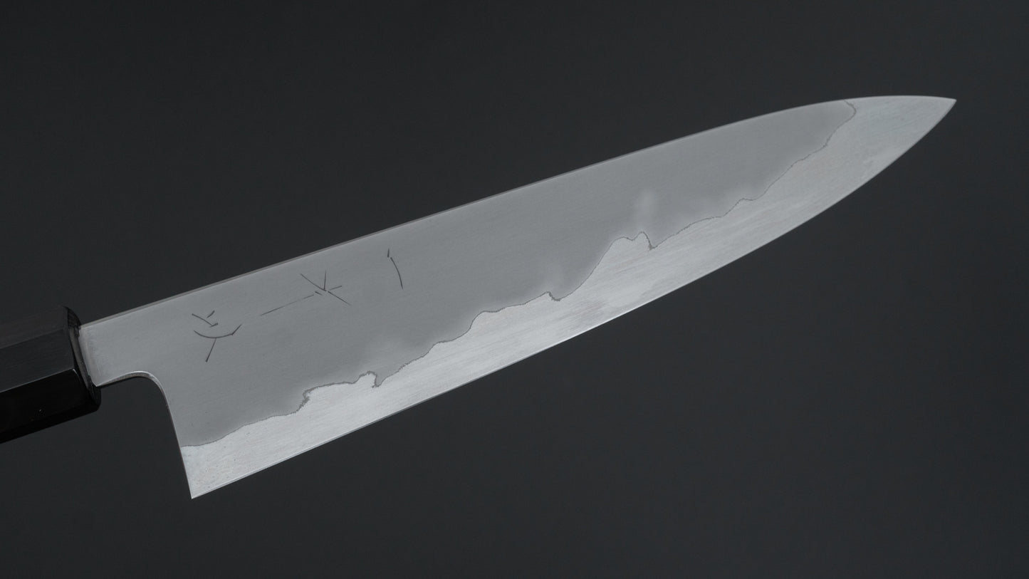 Hitohira Tanaka Izo Blue #1 Stainless Clad Gyuto 210mm Ziricote Handle