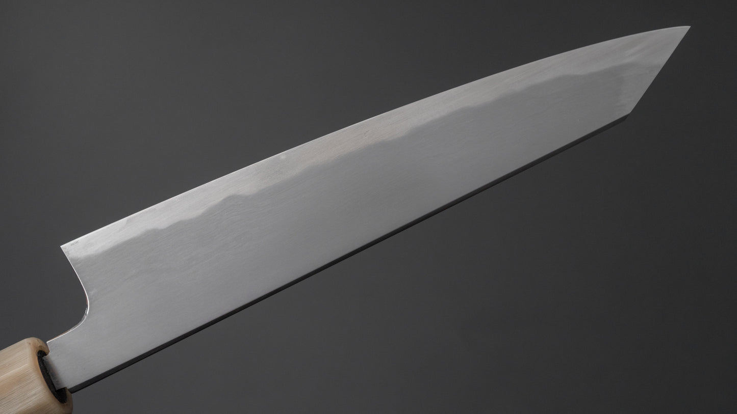 Tetsujin Blue #2 Kasumi Kiritsuke Petty 165mm Taihei Wood Handle