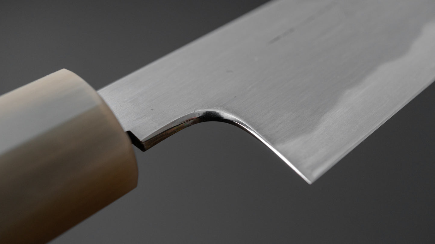 Tetsujin Blue #2 Kasumi Kiritsuke Petty 165mm Taihei Wood Handle