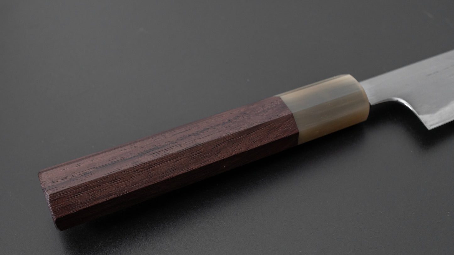 Tetsujin Blue #2 Kasumi Kiritsuke Petty 165mm Taihei Wood Handle