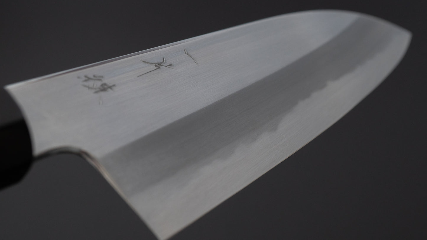 Hitohira Kikuchiyo Ren White #2 Santoku 180mm Ho Wood Handle