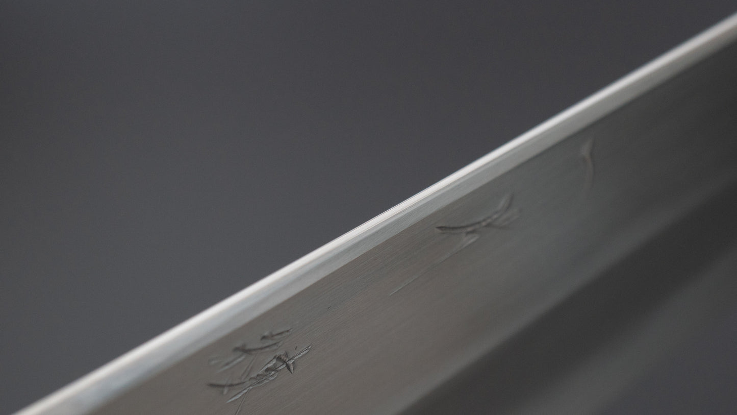 Hitohira Kikuchiyo Ren White #2 Santoku 180mm Ho Wood Handle