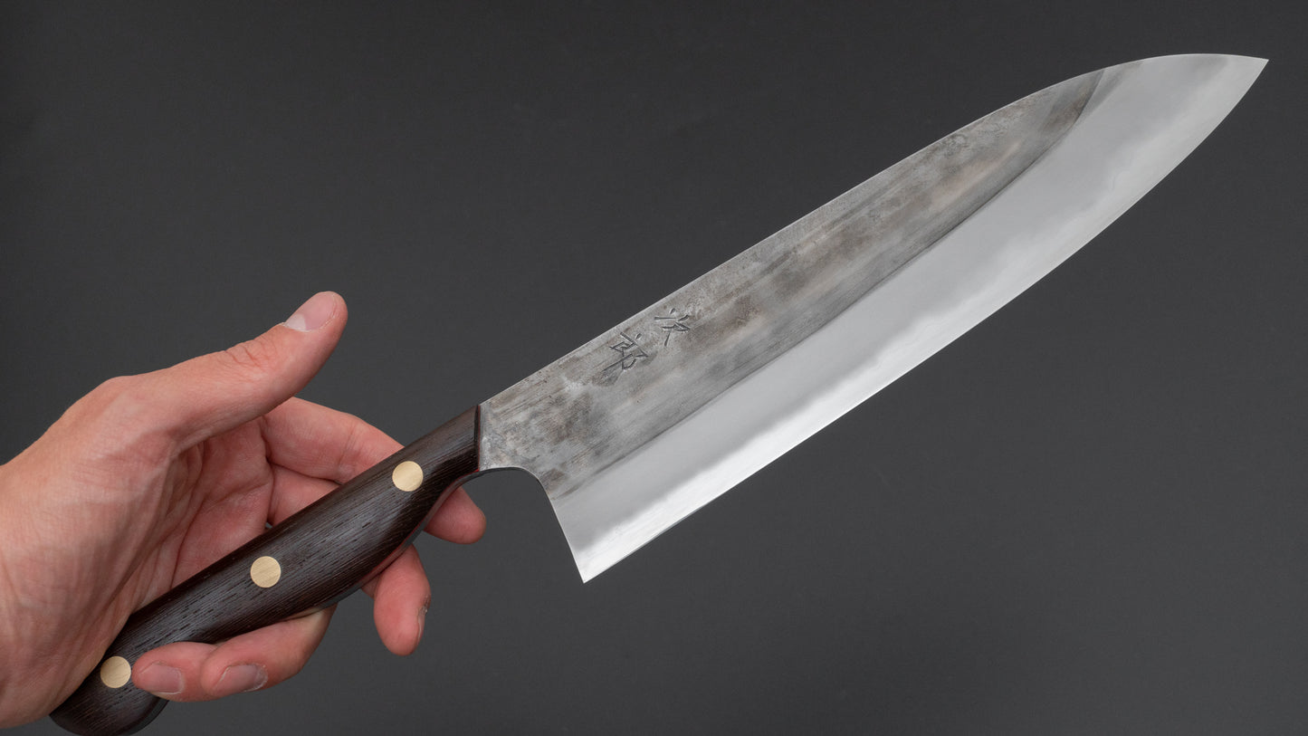 Jiro Tsuchime Yo Gyuto 240 mm Tagayasan-handvat (#594)
