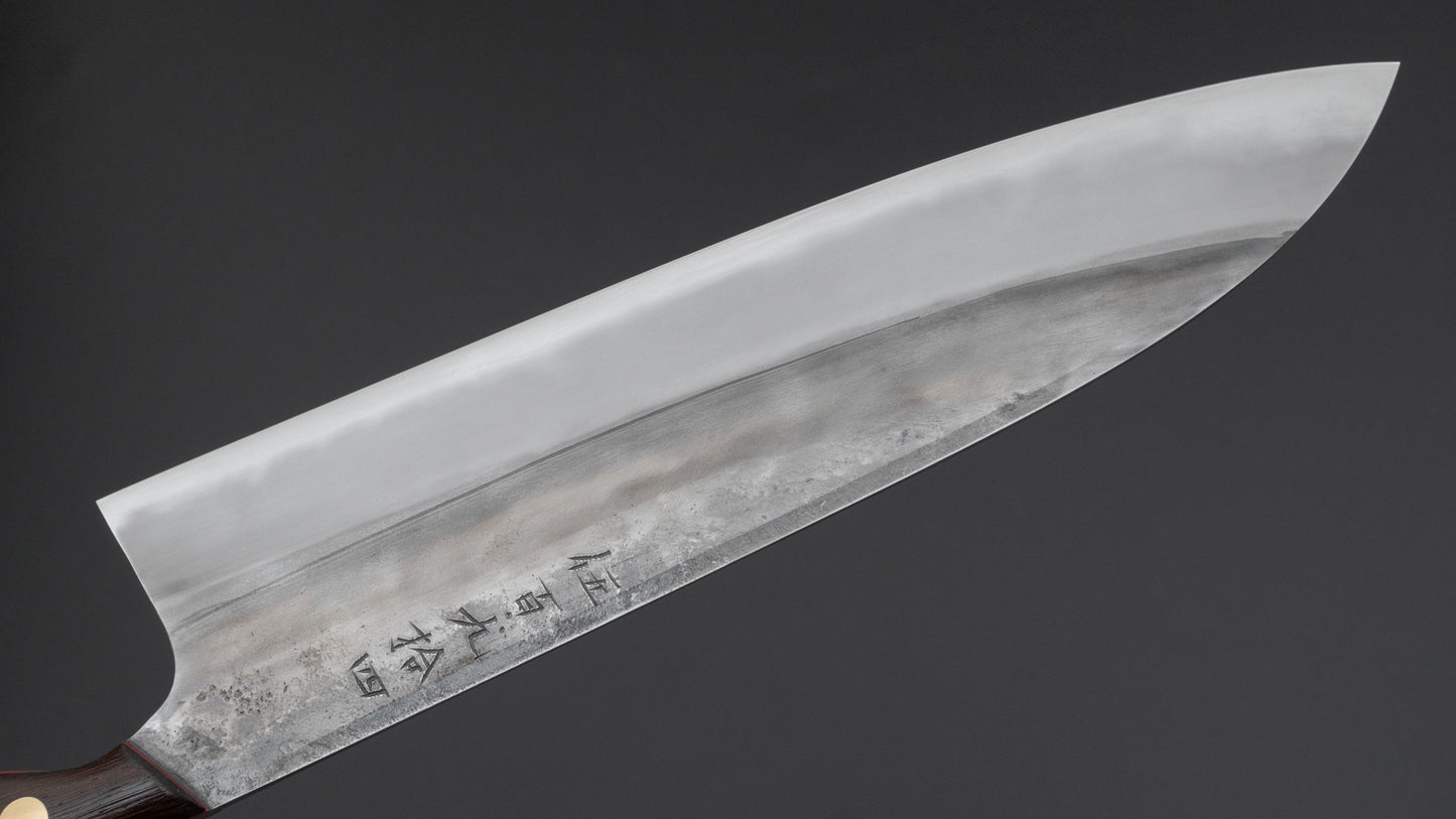 Jiro Tsuchime Yo Gyuto 240 mm Tagayasan-handvat (#594)