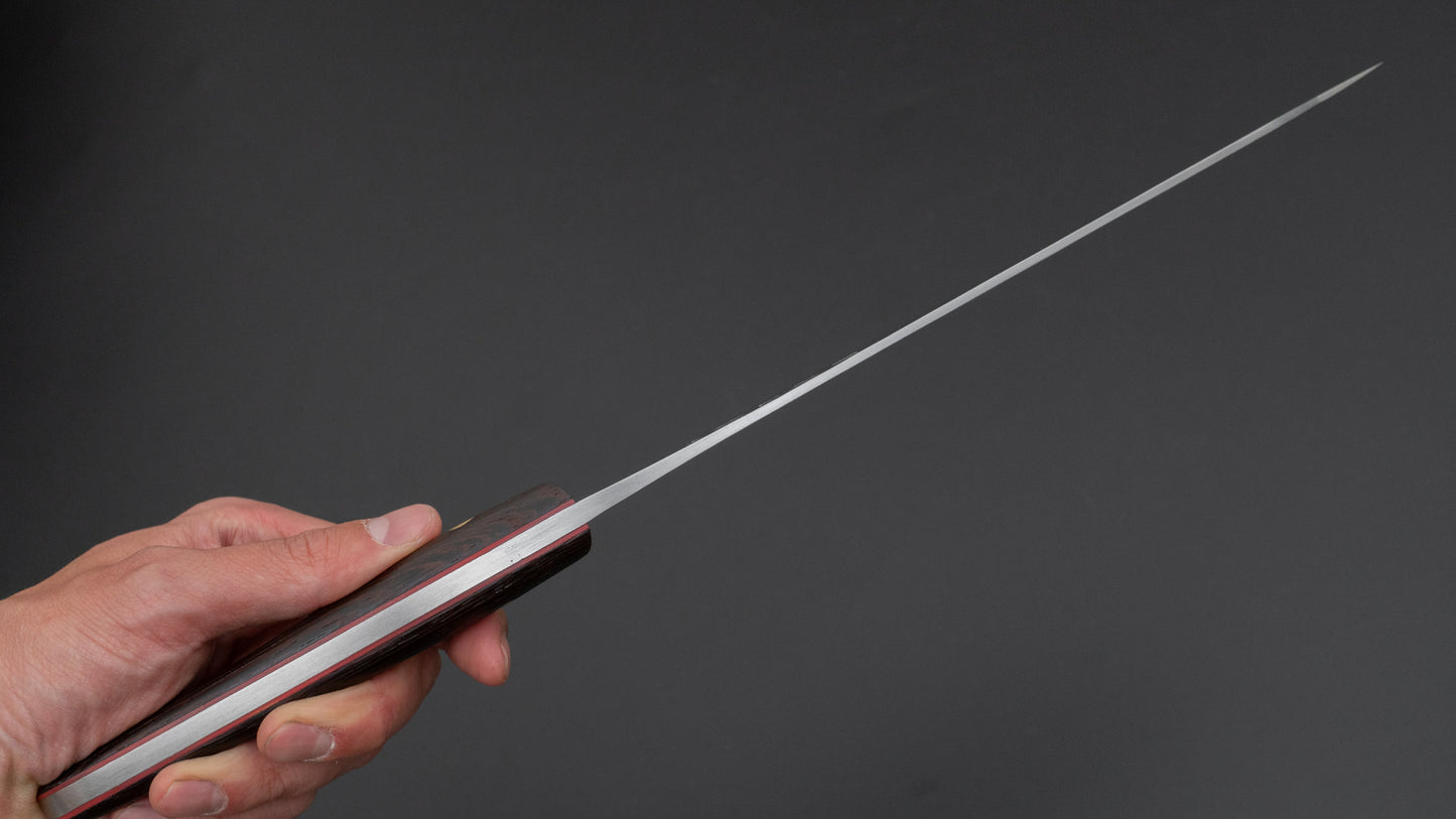 Jiro Tsuchime Yo Gyuto 240 mm Tagayasan-handvat (#594)