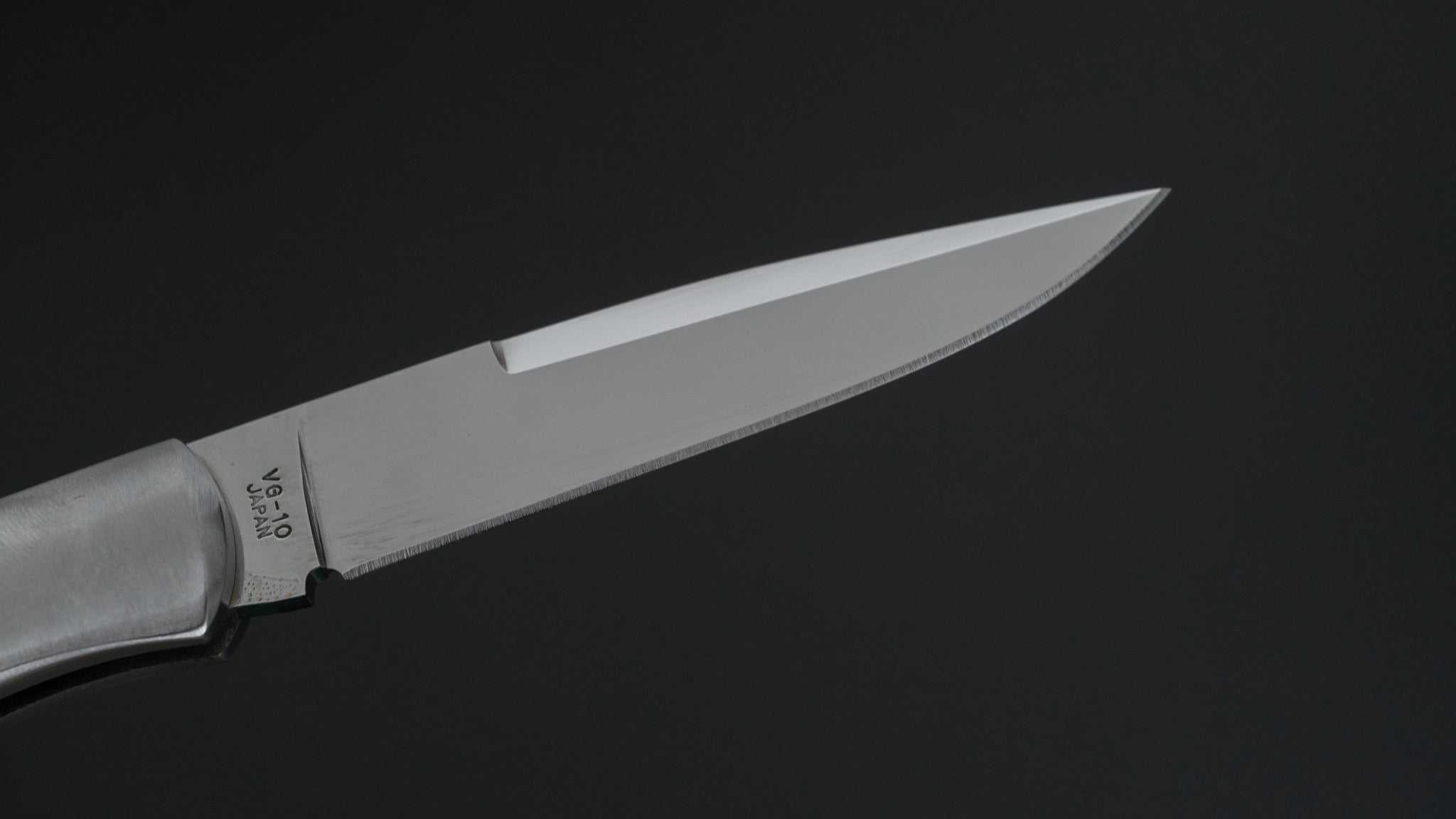 MOKI Kronos Folding Knife Medium Stag Handle | – Karasu Japanese