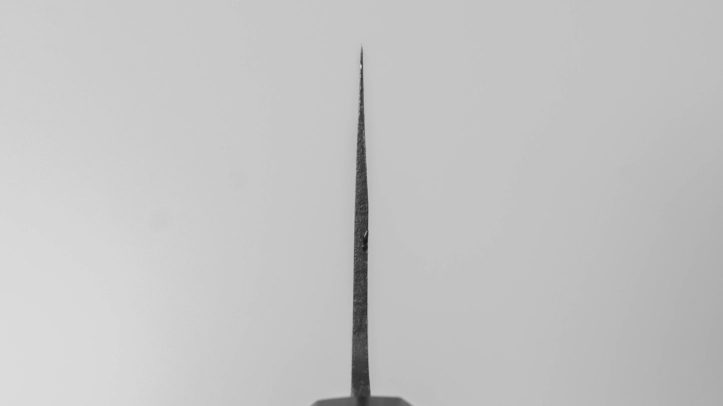 Hitohira Hizen Kurouchi Blue #1 Nakiri 165mm Walnut Handle