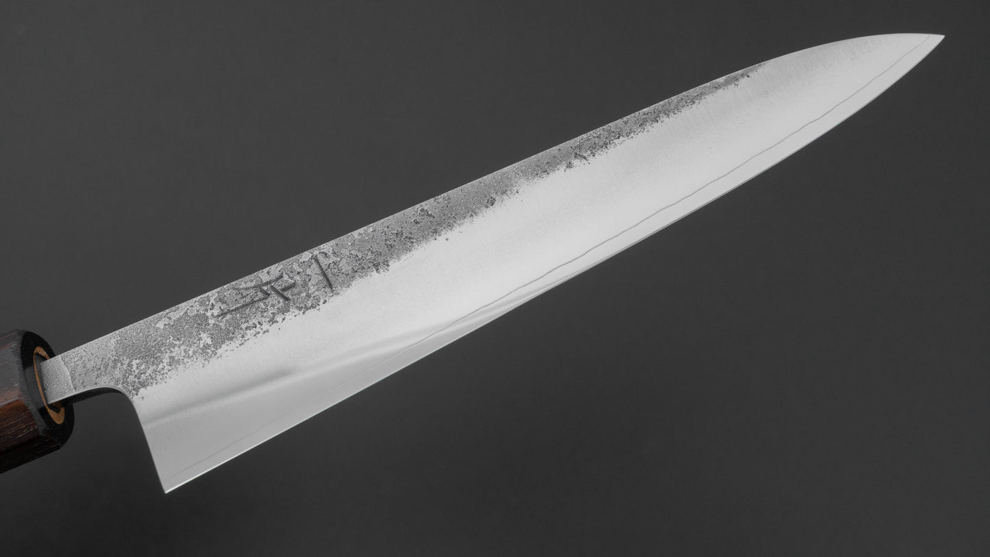 Hitohira Nihei SLD Nashiji Migaki Petty 150mm Chestnut Handle