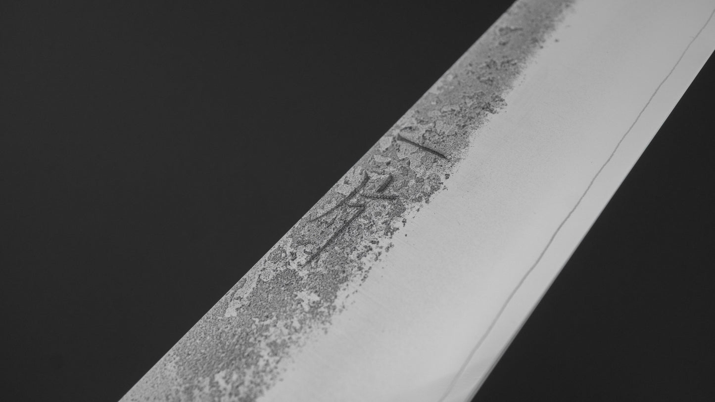 Hitohira Nihei SLD Nashiji Migaki Petty 150mm Chestnut Handle