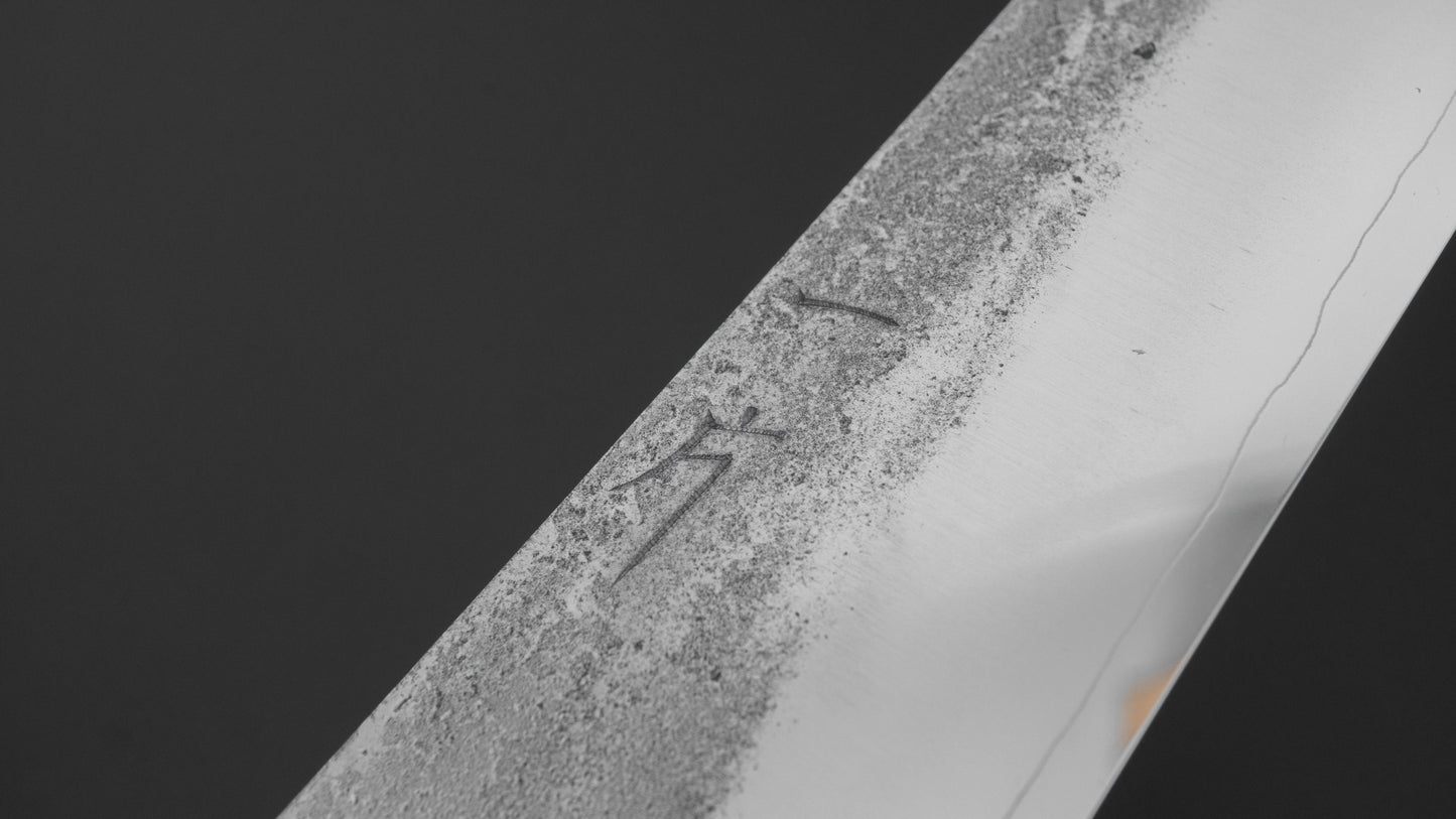 Hitohira Nihei SLD Nashiji Migaki Gyuto 240mm Chestnut Handle