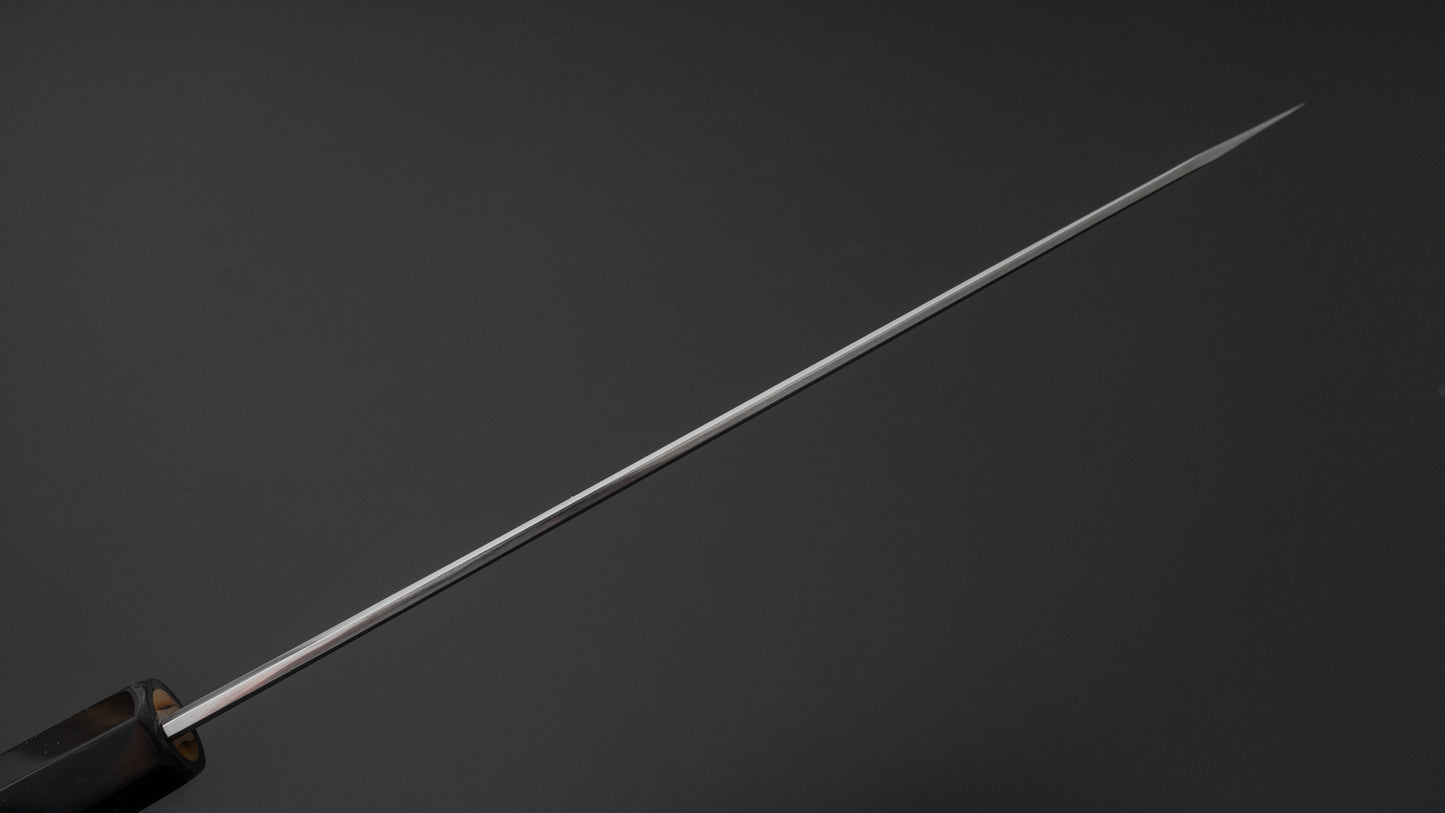 Hitohira Kikuchiyo Ren Zilver #3 Gyuto 210 mm Ho houten handvat