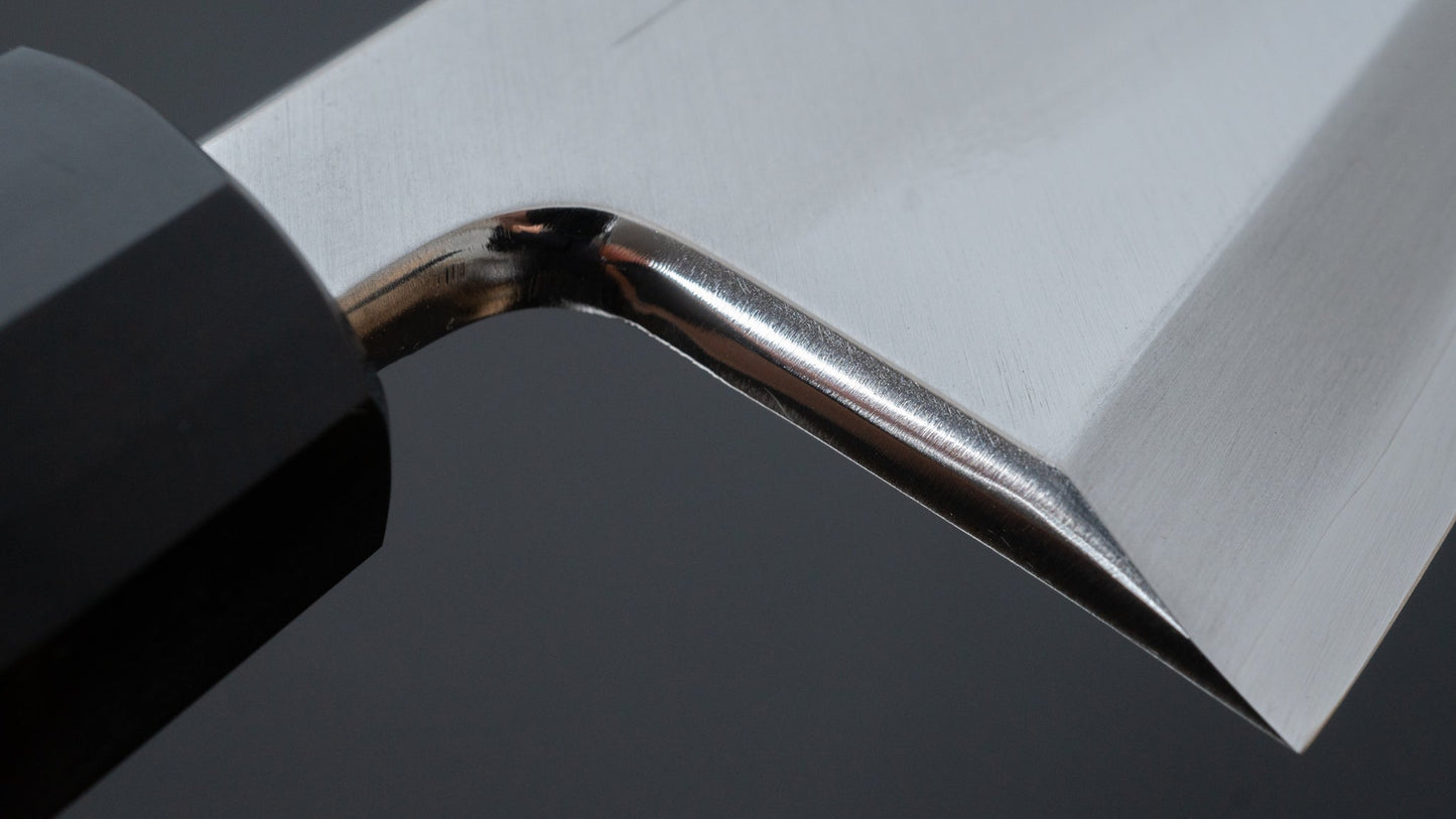 Hitohira Kikuchiyo Rikichi Silver #3 Deba 150mm Ho Wood Handle (Saya)