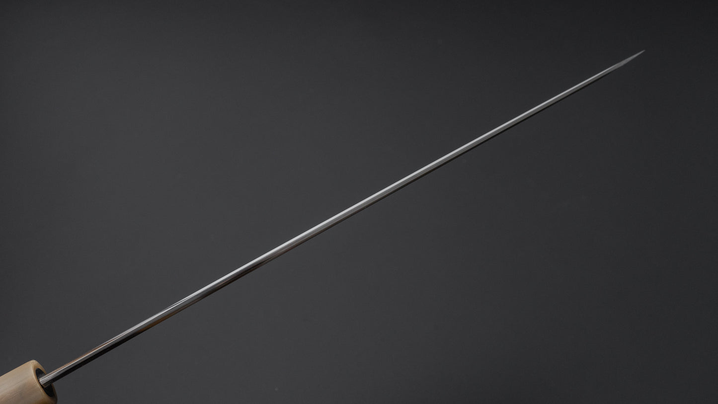 Hitohira Kikuchiyo Mosuke Silver #3 Yanagiba 270mm Ebony Handle (Saya)